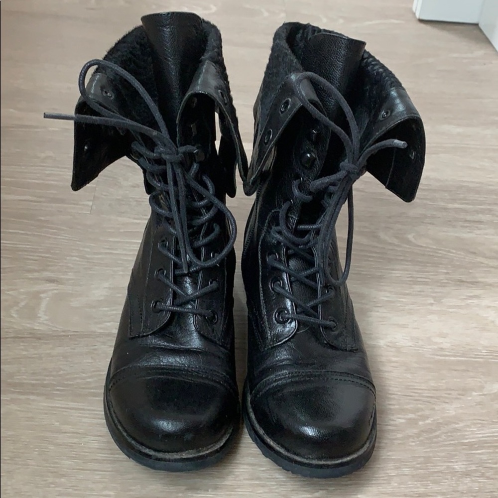 Black Leather Rudsak boot - Picture 3 of 7